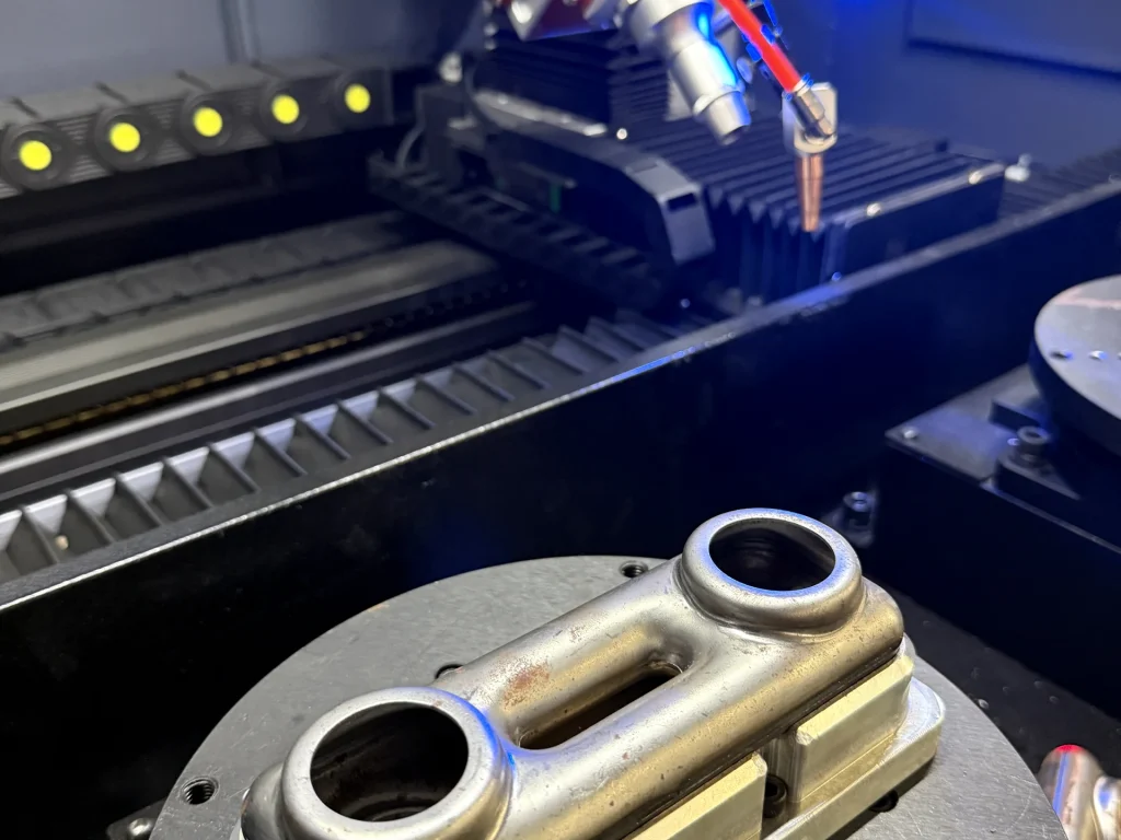 Radiator laser welding process in the SUNLIKE factory