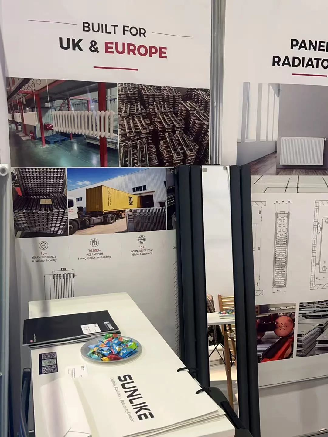 SUNLIKE manufacturing display at InstallerSHOW