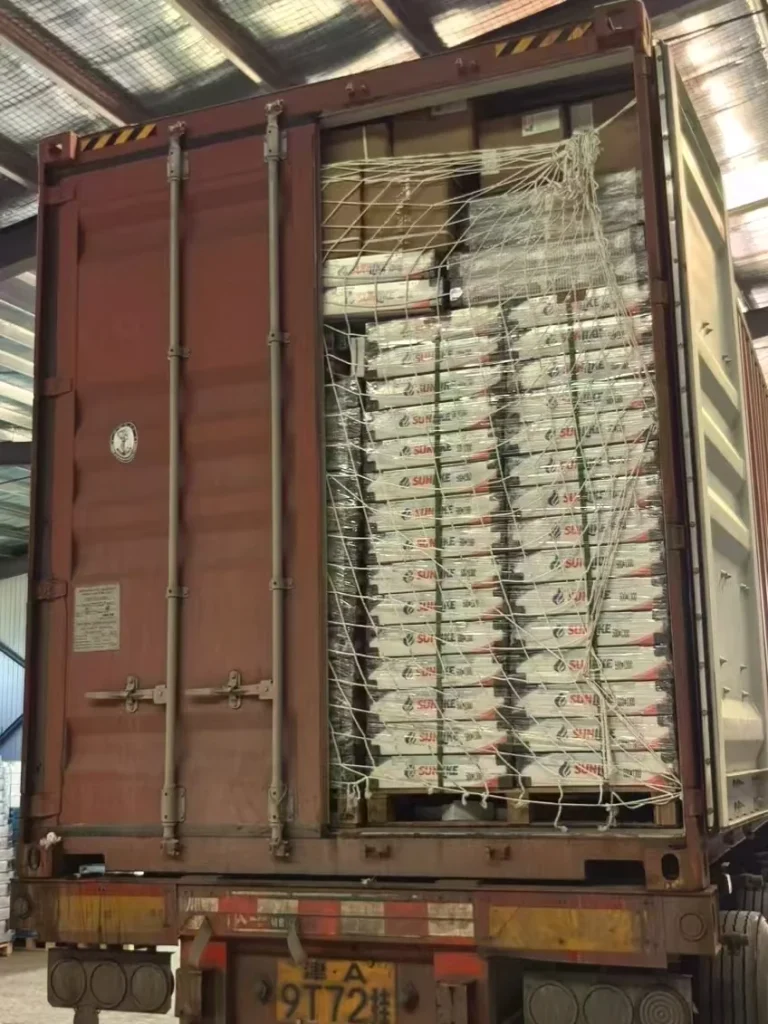 SUNLIKE radiators prepared for container shipment
