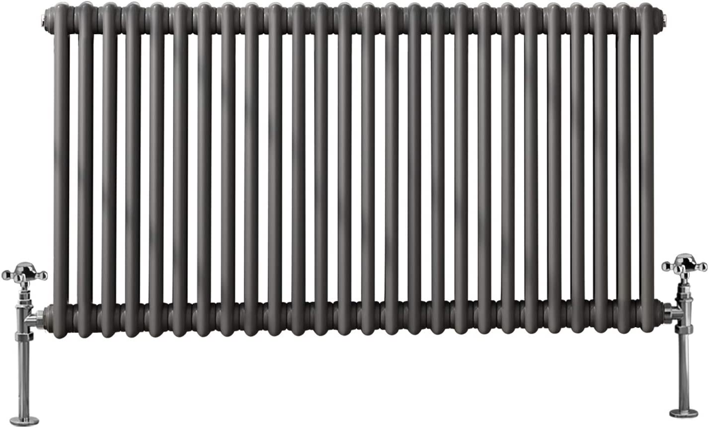 should i have a black or white column radiator ?