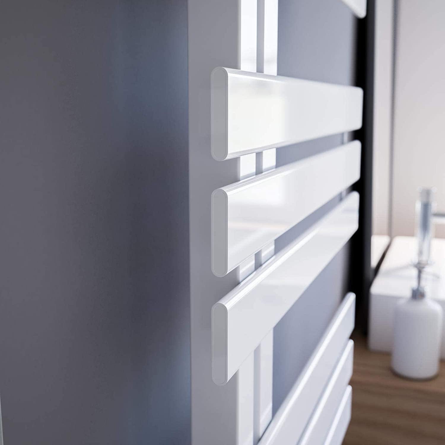 Vertical radiator is the best choice for small spaces